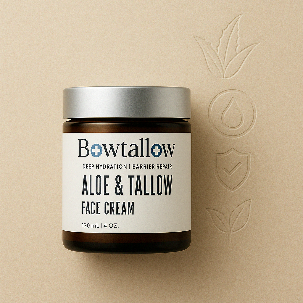 Bow Tallow - Aloe and Tallow Face Moisturizer