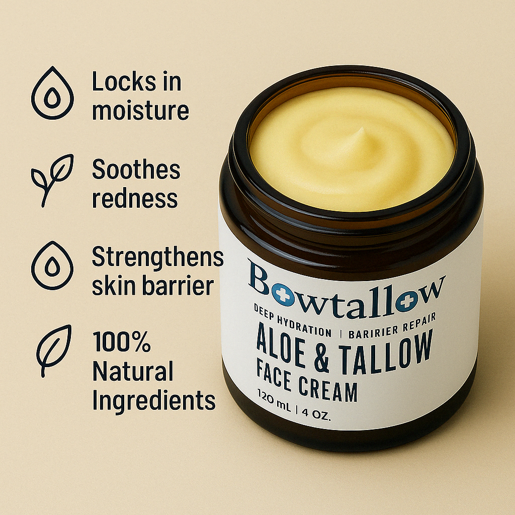 Bow Tallow - Aloe and Tallow Face Moisturizer